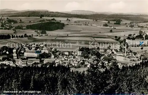 AK / Ansichtskarte Stammbach Landschaftspanorama Fichtelgebirge Kat. Stammbach