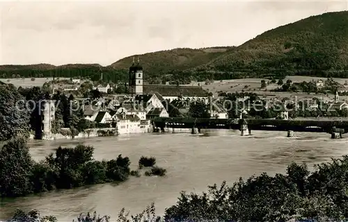 AK / Ansichtskarte Saeckingen Rhein Rheinbruecke Kat. Bad Saeckingen