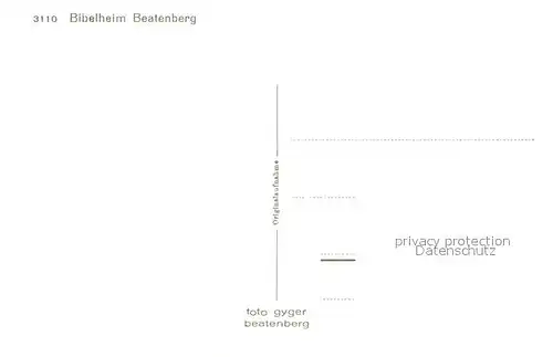 AK / Ansichtskarte Beatenberg Bibelheim Kat. Beatenberg