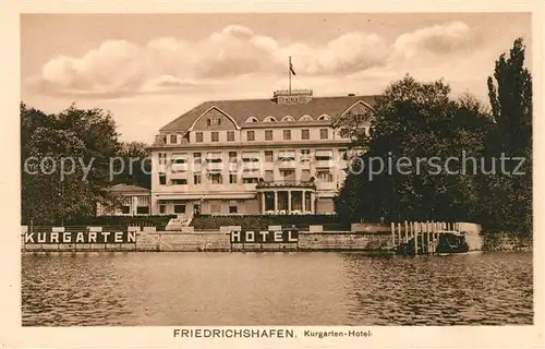 AK / Ansichtskarte Friedrichshafen Bodensee Kurgarten Hotel  Kat. Friedrichshafen