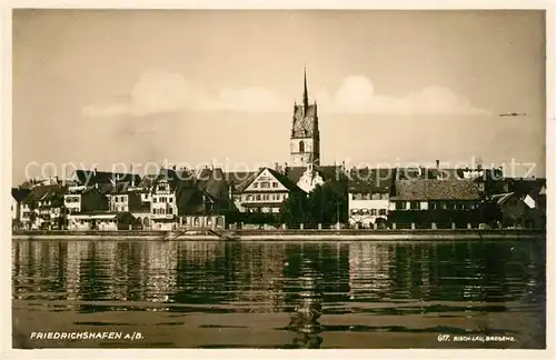 AK / Ansichtskarte Friedrichshafen Bodensee Panorma Kat. Friedrichshafen