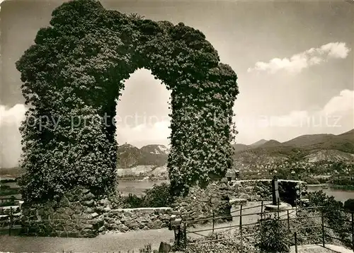 AK / Ansichtskarte Remagen Rolandsbogen am Rhein mit Drachenfels und Siebengebirge Kat. Remagen