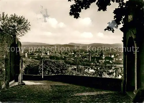 AK / Ansichtskarte Fulda Stadt des Barocks Panorama Blick vom Frauenberg Kat. Fulda