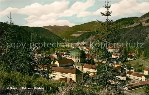 AK / Ansichtskarte St Blasien Blick vom Holzberg Kat. St. Blasien