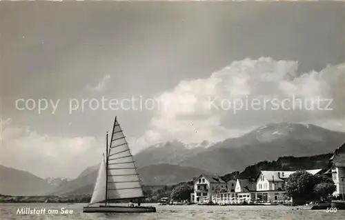 AK / Ansichtskarte Segelboote Millstatt am See  Kat. Schiffe