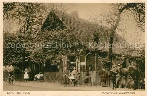 AK / Ansichtskarte Rehburg Bad Kaufhaus Ellermann Kat. Rehburg Loccum