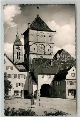 AK / Ansichtskarte Wangen Allgaeu Stadttor Kat. Wangen im Allgaeu