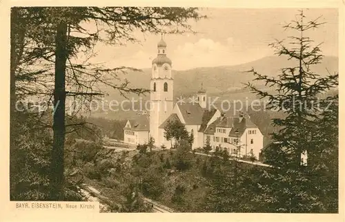 AK / Ansichtskarte Bayrisch Eisenstein Neue Kirche Kat. Bayerisch Eisenstein