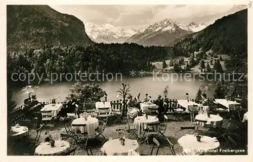 AK / Ansichtskarte Oberstdorf Waldhotel Freibergsee Kat. Oberstdorf