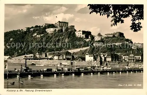 AK / Ansichtskarte Koblenz Rhein Festung Ehrenbreitstein Kat. Koblenz