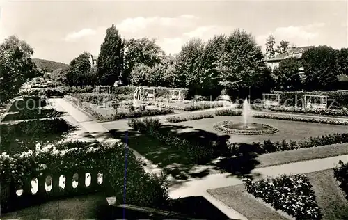 AK / Ansichtskarte Bad Kissingen Rosengarten Kat. Bad Kissingen