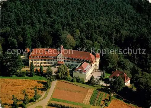 AK / Ansichtskarte Rehnenhof Christl Erholungsheim Schoenblick Fliegeraufnahme Kat. Schwaebisch Gmuend