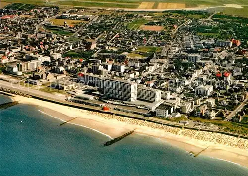 AK / Ansichtskarte Westerland Sylt Fliegeraufnahme Kat. Westerland