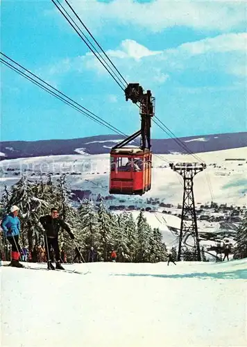 AK / Ansichtskarte Seilbahn Fichtelberg Oberwiesenthal  Kat. Bahnen