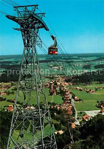 AK / Ansichtskarte Seilbahn Hochfelln Bergen Kat. Bahnen