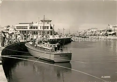 AK / Ansichtskarte Palavas les Flots Herault La Jetee rive droite Bateau Kat. Palavas les Flots