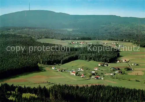 AK / Ansichtskarte Mehlmeisel Panorama Blick vom Klausenturm zum Ochsenkopf Fernsehturm Fichtelgebirge Kat. Mehlmeisel