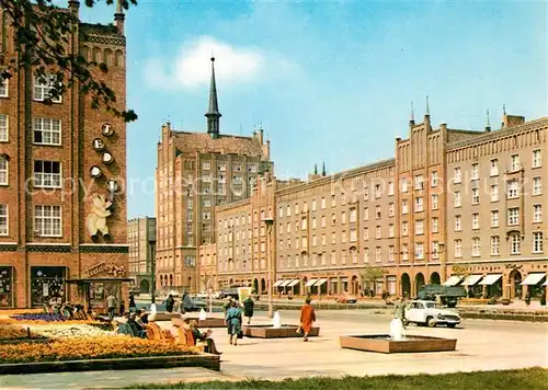 AK / Ansichtskarte Rostock Mecklenburg Vorpommern Lange Strasse Kat. Rostock