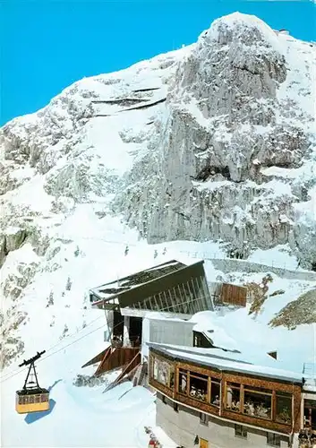 AK / Ansichtskarte Seilbahn Bayrischzell Wendelsteinhaus  Kat. Bahnen