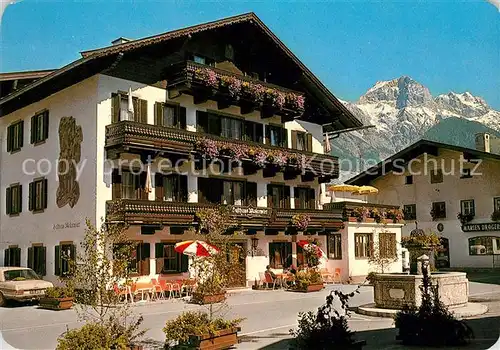 AK / Ansichtskarte Steinernes Meer Gasthaus Moserwirt Kat. Oesterreich