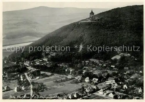 AK / Ansichtskarte Porta Westfalica Fliegeraufnahme Kat. Porta Westfalica