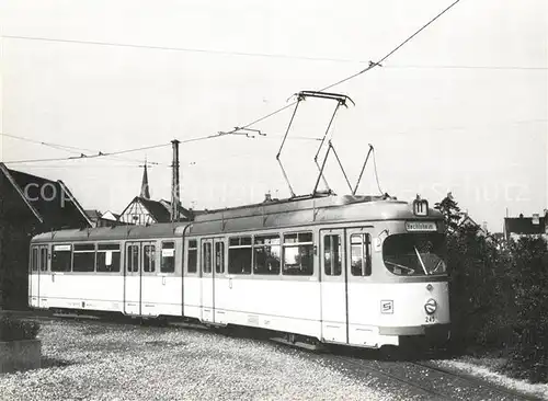 AK / Ansichtskarte Strassenbahn Tw 245 Mainz  Kat. Strassenbahn