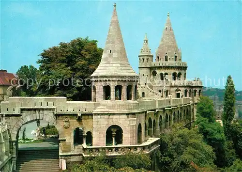 AK / Ansichtskarte Budapest Halaszbastya Fischerbastei Kat. Budapest