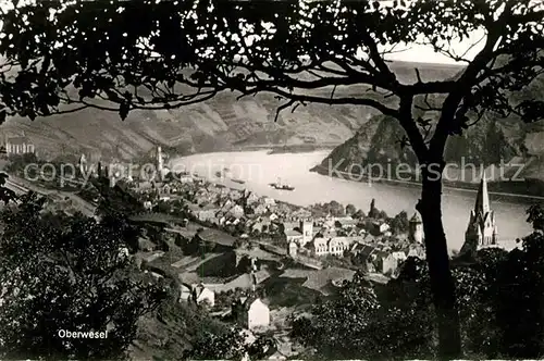 AK / Ansichtskarte Oberwesel Rhein  Kat. Oberwesel am Rhein