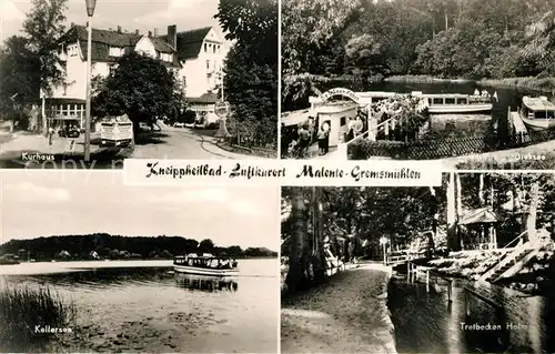 AK / Ansichtskarte Malente Gremsmuehlen Trefbecken Holm Kellersee Kurhaus Kat. Malente