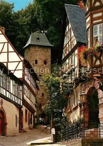 AK / Ansichtskarte Miltenberg Main Schnatterloch Hotel Weinhaus am Alten Markt  Kat. Miltenberg