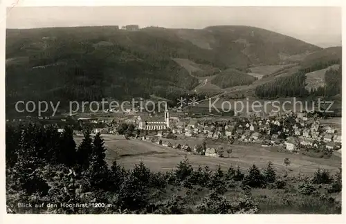 AK / Ansichtskarte Neustadt Schwarzwald mit Hochfirst