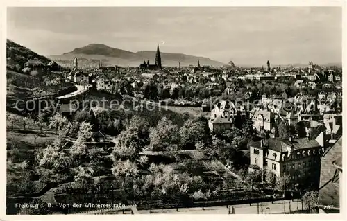 AK / Ansichtskarte Freiburg Breisgau Von der Wintererstrasse Kat. Freiburg im Breisgau