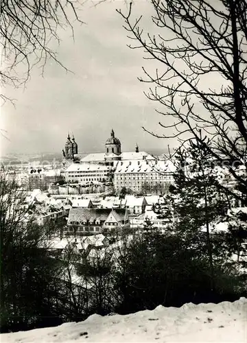 AK / Ansichtskarte Weingarten Wuerttemberg Basilika Winteraufnahme Panorama