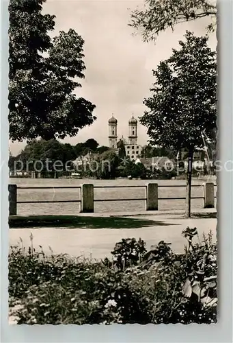 AK / Ansichtskarte Friedrichshafen Bodensee Schlosskirche Uferweg Kat. Friedrichshafen