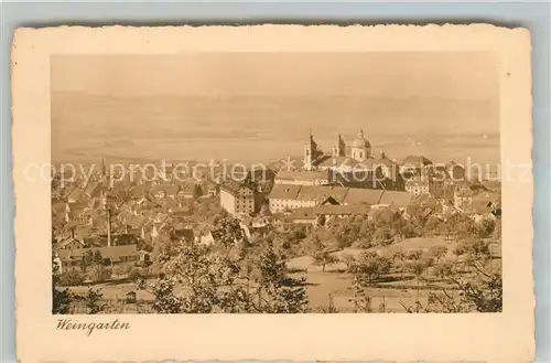 AK / Ansichtskarte Weingarten Wuerttemberg Bailika Panorama