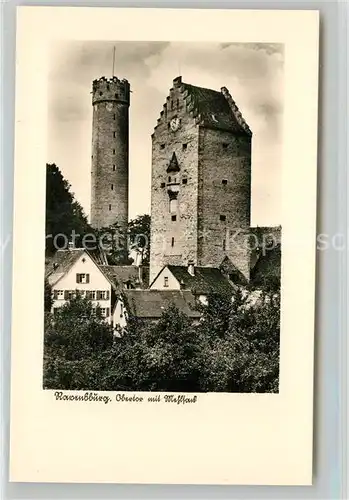 AK / Ansichtskarte Ravensburg Wuerttemberg Obertor Mehlsack Kat. Ravensburg