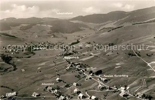 AK / Ansichtskarte Bernau Schwarzwald Hans Thoma Tal Schauinsland Fliegeraufnahme Kat. Bernau im Schwarzwald