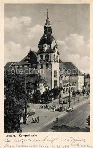 AK / Ansichtskarte Leipzig Kongresshalle Kat. Leipzig