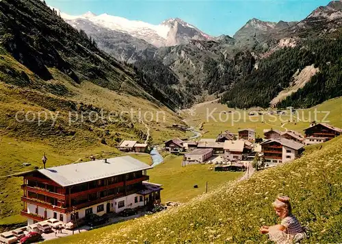 AK / Ansichtskarte Hintertux Zillertal gegen Olperer Kat. Tux