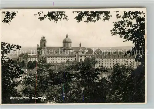 AK / Ansichtskarte Weingarten Wuerttemberg Basilika Muenster kloster