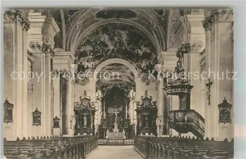 AK / Ansichtskarte Weissenau Klosterkirche Innenansicht Kat. Ravensburg