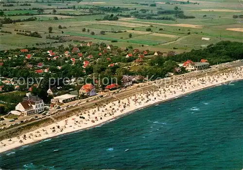 AK / Ansichtskarte Schoenberger Strand Ostseebad Fliegeraufnahme Kat. Schoenberg (Holstein)