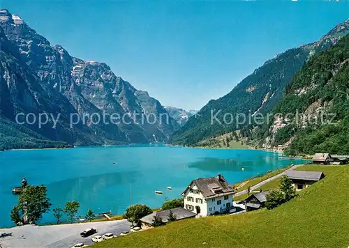 AK / Ansichtskarte Kloental Gasthaus Rhodannenberg Kloentalersee Alpen Kat. Kloental