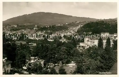 AK / Ansichtskarte Baden Baden Panorama Kat. Baden Baden