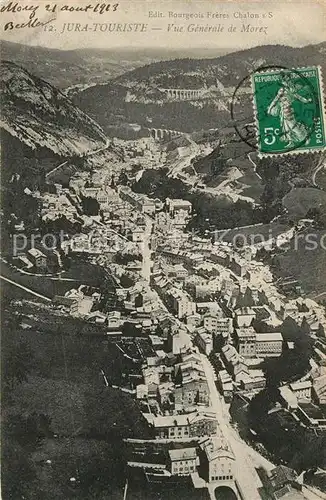 AK / Ansichtskarte Morez Vue generale aerienne Kat. Morez