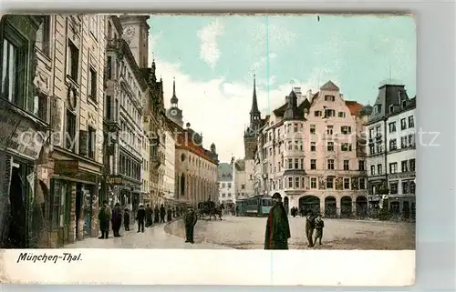 AK / Ansichtskarte Muenchen Thal Panorama Kat. Muenchen