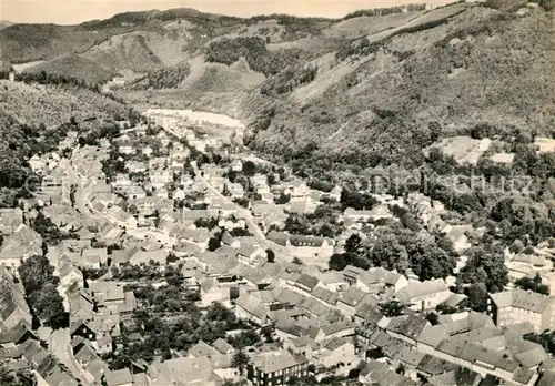 AK / Ansichtskarte Bad Lauterberg Blick vom Hausberg im Hintergrund Stoeberhai Kat. Bad Lauterberg im Harz