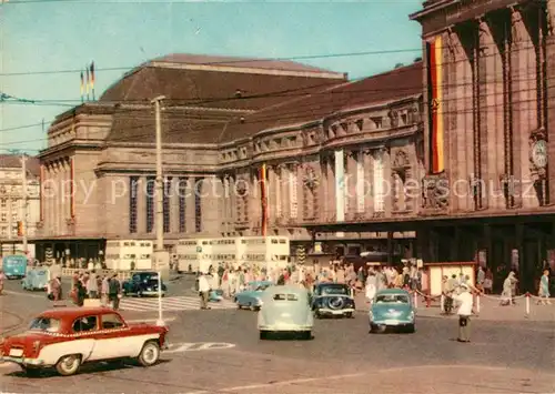 AK / Ansichtskarte Leipzig Hauptbahnhof Kat. Leipzig