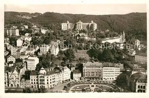 AK / Ansichtskarte Karlovy Vary Panorama Kat. Karlovy Vary Karlsbad