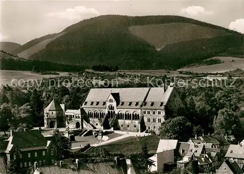 AK / Ansichtskarte Goslar Kaiserpfalz mit St Ulrichskapelle Serie Schoenes Deutschland Kat. Goslar